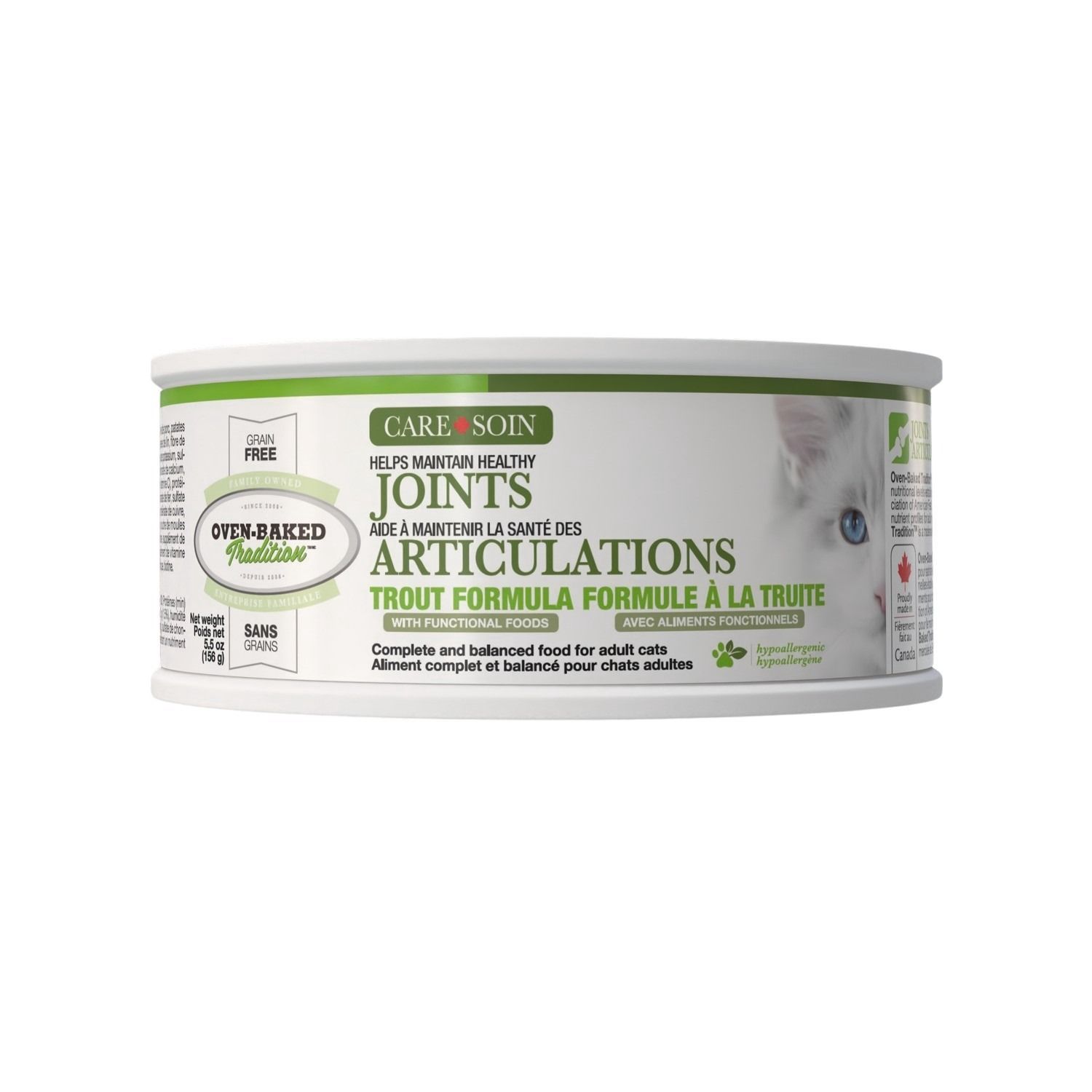 OBT Conserve pour chat / Articulations - Pâté de truite 5.5 oz