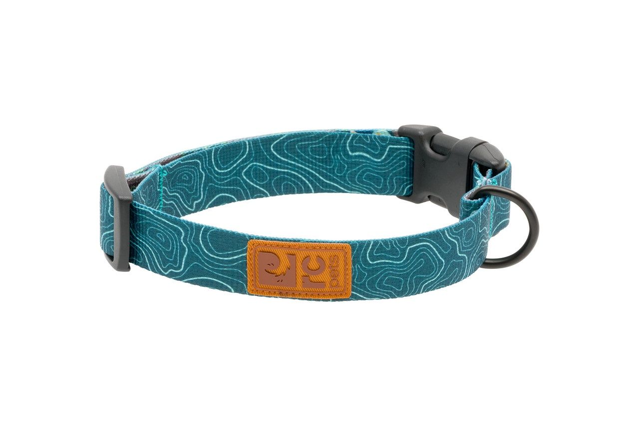 RC Pets - Collier éco a clip / Topographie, Taille: Petit (3/4 po)