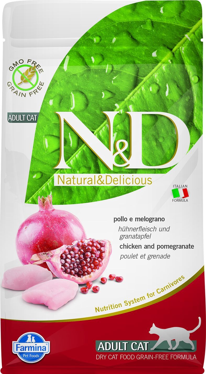 Farmina N&amp;D Prime Chat - Poulet &amp; grenade sans grains / 11 lb
