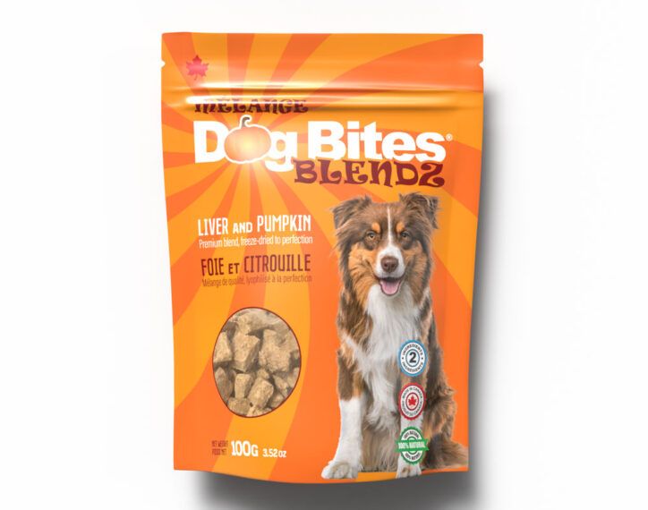 Dog Bites gâteries pour chien - Bœuf &amp; Citrouille 100g