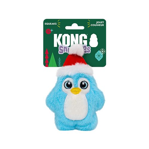 Kong Fêtes Snuzzles - Mini Père Noël pingouin  / Très petit