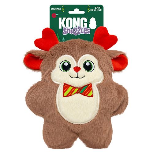 Kong Fêtes Snuzzles - Renne avec nœud papillon / Moyen