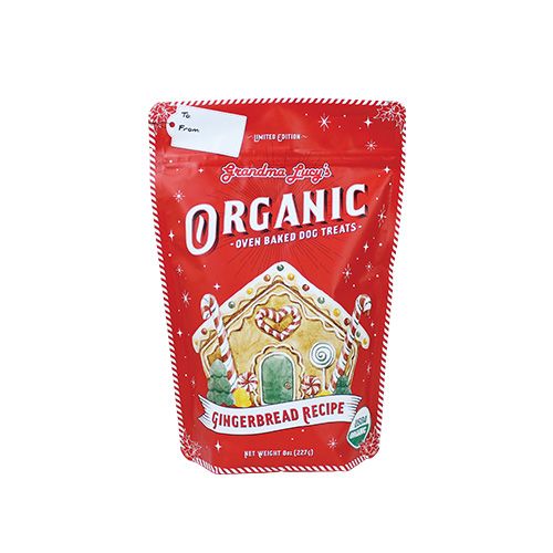 Grandma Lucy's - Biscuits bio pour chiens / Pain d'épices 8 oz