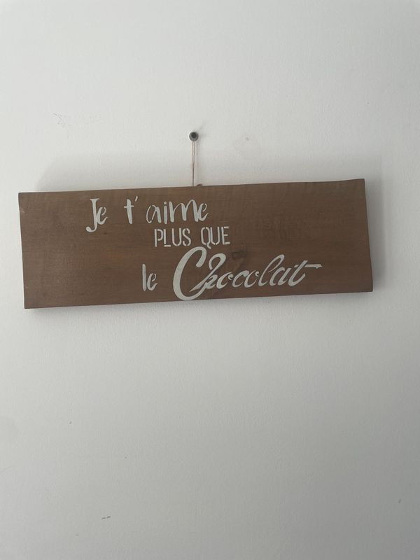 PLAQUE DECORATIVE BOIS