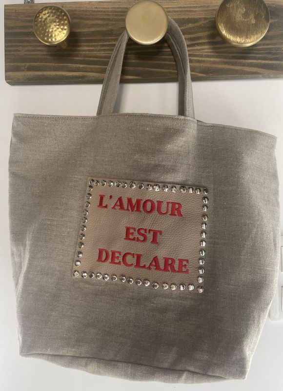 SAC SAC "MAGALIE" G.M (grand modèle) EN LIN