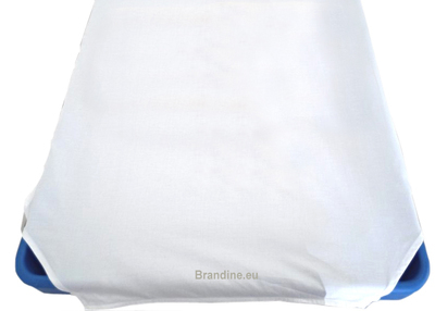 Lenzuolo con elastici per brandina
