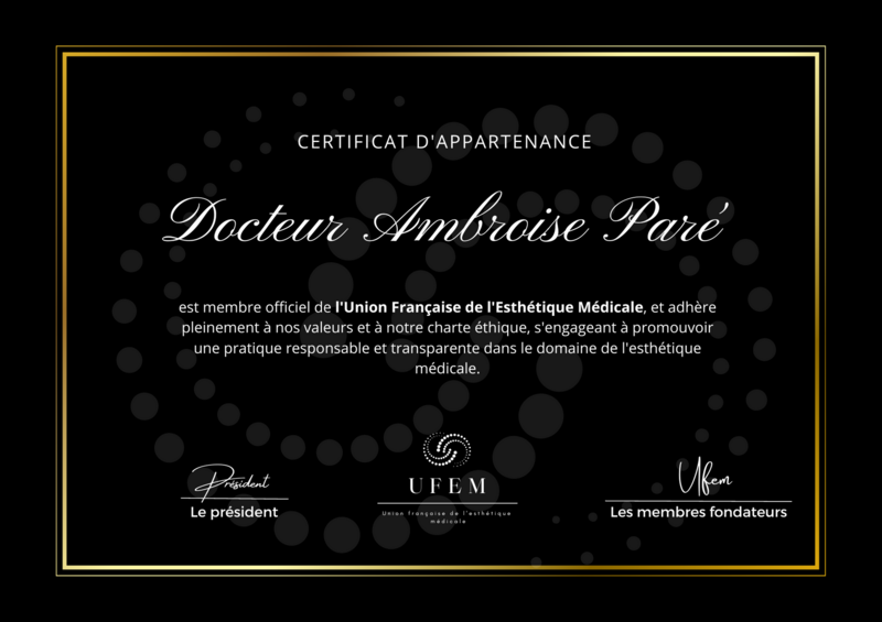 Certificat UFEM
