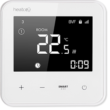 Thermostat Unterputz und Aufputz