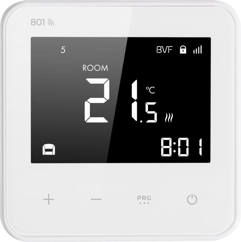 BVF Heato801 WiFi Premium Glas weiss