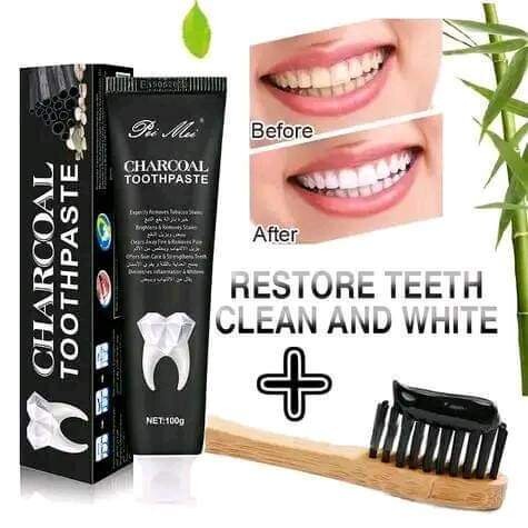 Peimei 3D Charcoal Whitening Toothpaste Tooth Repair