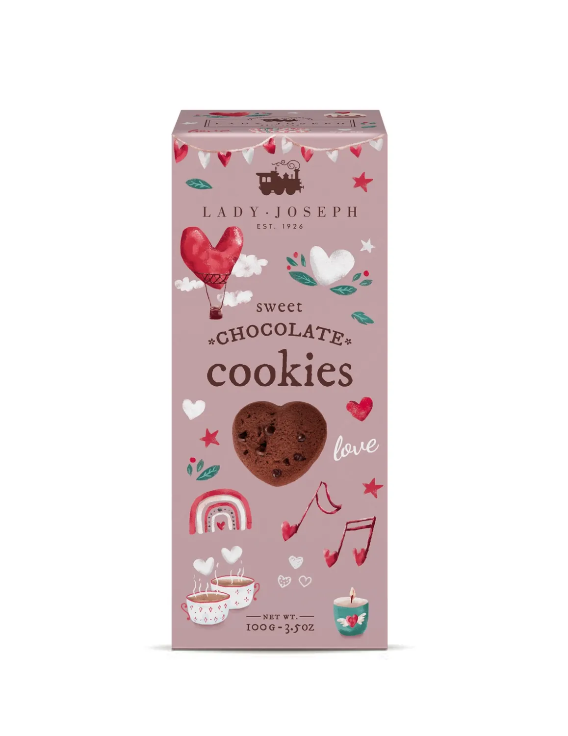 Chocolate Cookies Love