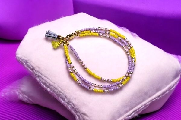 Bracelet 'Trio lumineux'