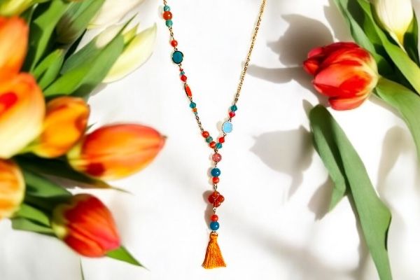 Collier 'Nuances tropicales'