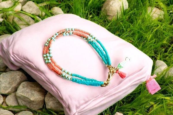 Bracelet 'Perles éclatantes'