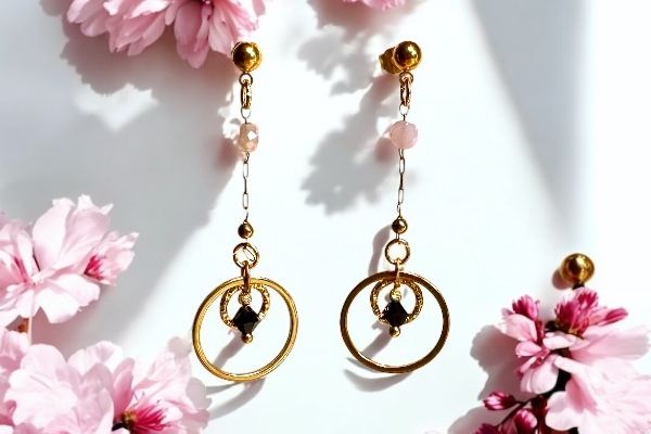 Boucles d'oreilles 'Chic sphérique'