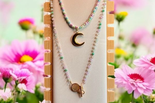 Collier ‘Mélodie pastel’