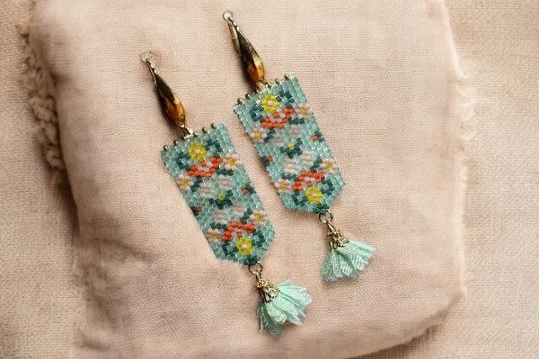 Boucles d’oreilles ‘Éveil printanier’