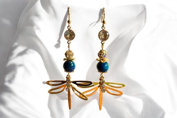 Boucles d’oreilles Demoiselle étincelante’