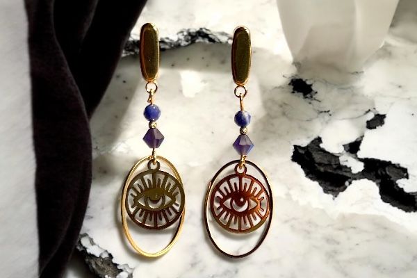 Boucles d’oreilles ’Vision circulaire’