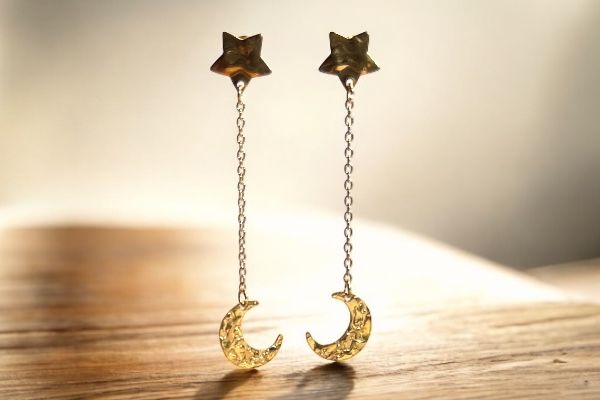 Boucles d’oreilles ‘Duo harmonieux ‘