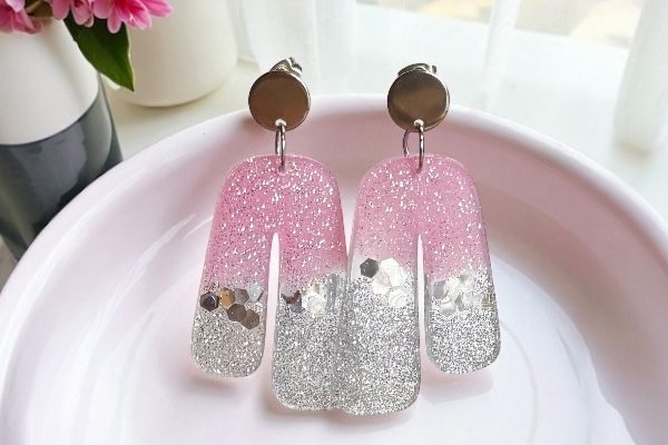 Boucles d’oreilles ‘Rêve à paillettes’