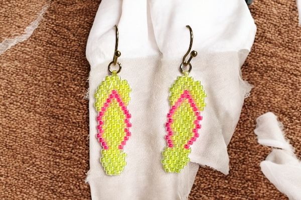 Boucles d’oreilles ‘À la plage’