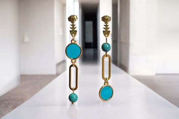 Boucles d’oreilles ‘Équilibre surprenant’