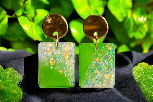 Boucles d’oreilles ‘Lisière éclatante’