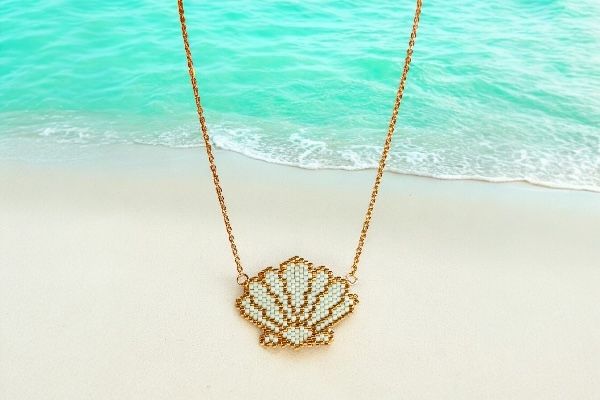 Pendentif ‘Perles des mers’