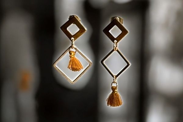 Boucles d’oreilles ‘Attraction terrestre’