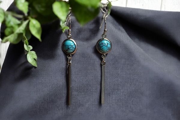 Boucles d’oreilles ‘Équilibre intemporel ‘