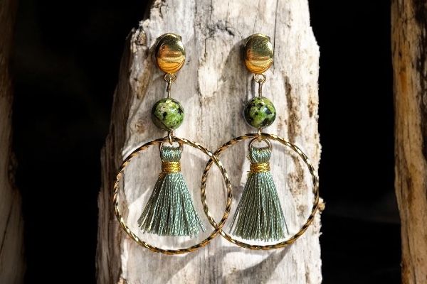 Boucles d’oreilles ‘Nature sauvage’