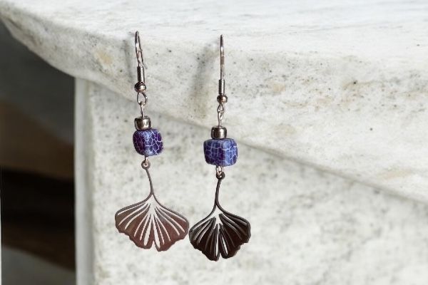 Boucles d'oreilles ''Tombées du ciel'