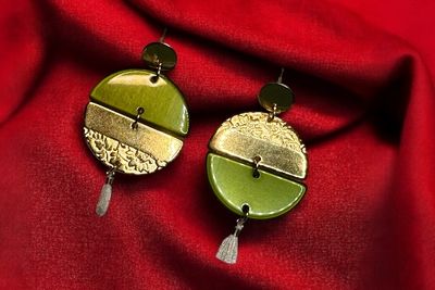 Boucles d'oreilles 'Lignes épurées'