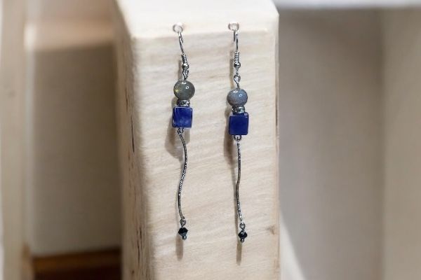 Boucles d'oreilles 'Voile mélancolique'