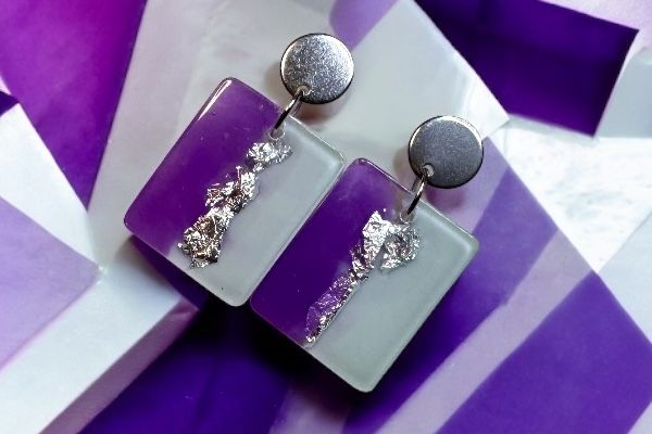 Boucles d'oreilles 'Duo lunatique'