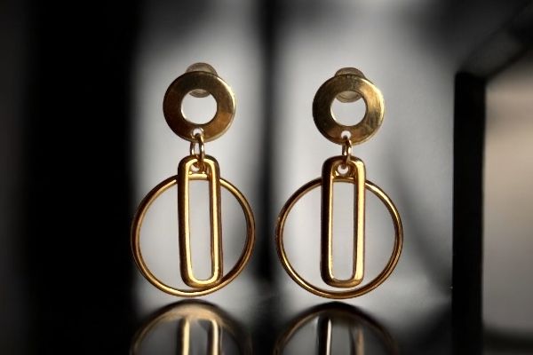 Boucles d'oreilles 'L'âge d'or'