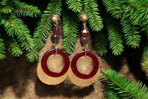 Boucles d'oreilles 'Rondeurs distinguées’