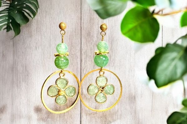 Boucles d'oreilles 'Belle sérénité’ Boucles d'oreilles 'Belle sérénité’