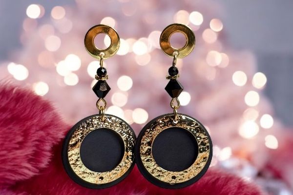 Boucles d’oreilles ‘Ombre et Lumière’