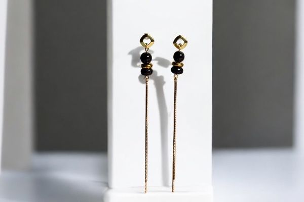Boucles d’oreilles ‘Charme élancé’