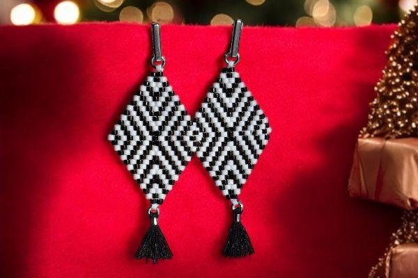 Boucles d’oreilles ’Illusion d’optique ‘