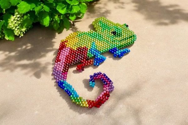 Broche 'Art du camouflage'