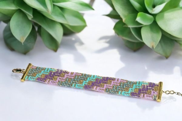 Bracelet 'Cascade de perles'