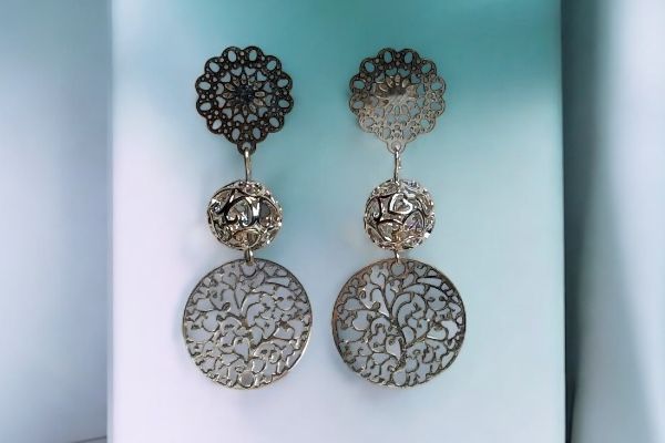 Boucles d’oreilles ‘Reflets de vie’