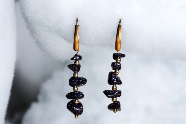 Boucles d’oreilles ‘Chaine élémentaire’