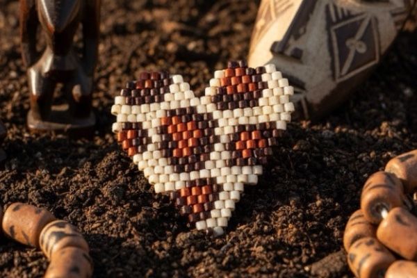 Broche ‘Coeur sauvage’