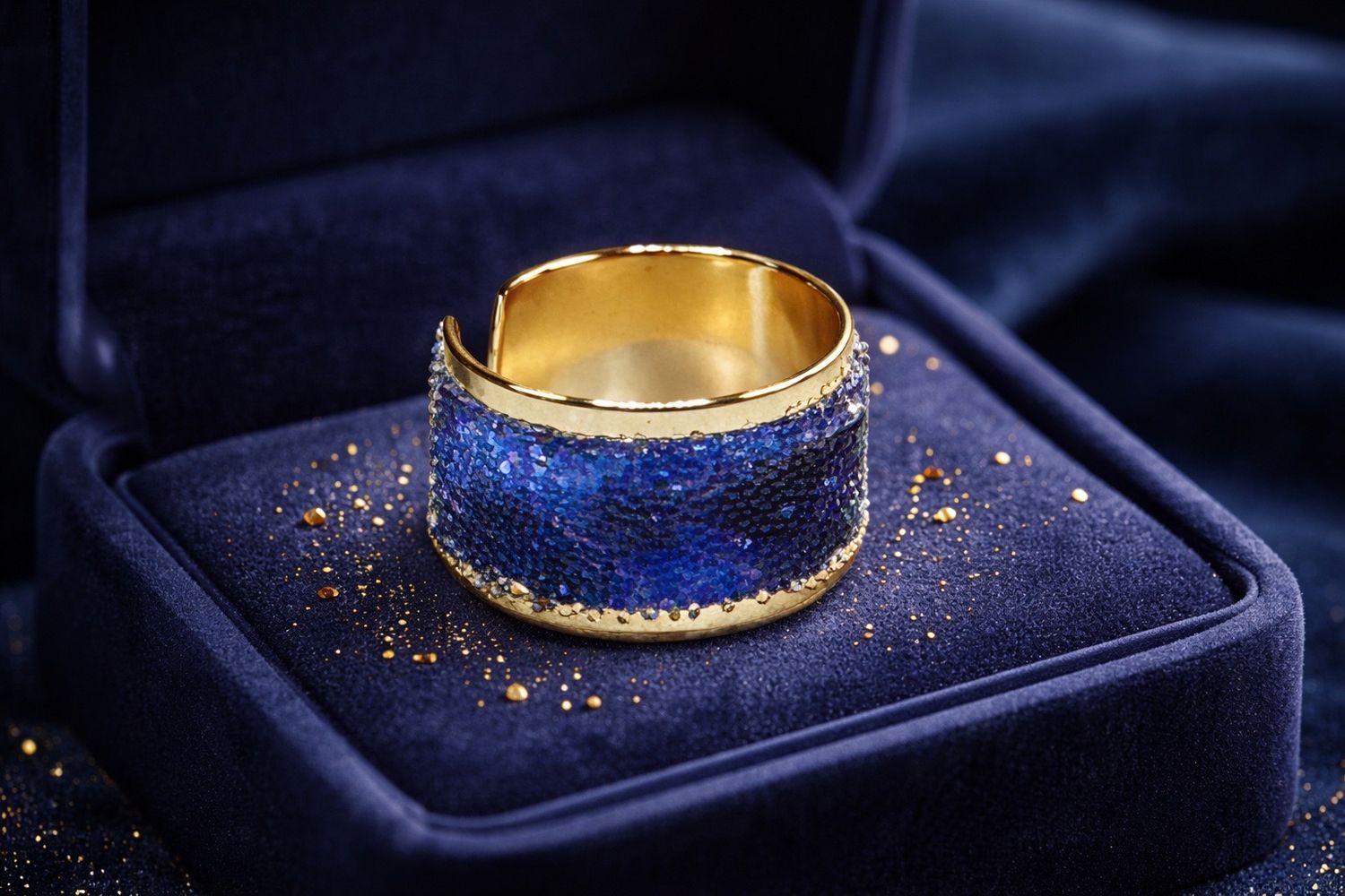 Bague 'Texture sauvage’