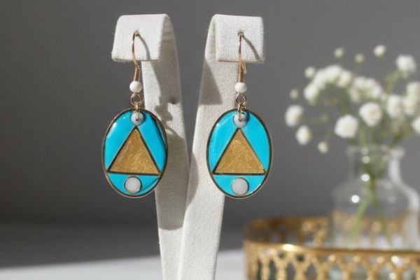 Boucles d’oreilles ‘Mariage céleste’