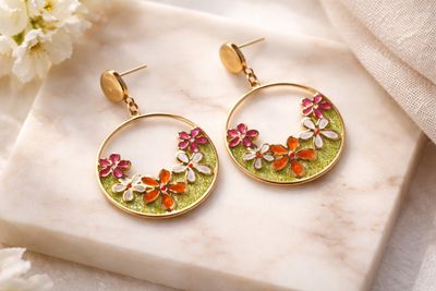 Boucles d’oreilles ‘Belles des champs’